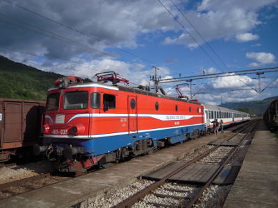 Servicios ferroviarios internacionales en la antigua Yugoslavia en 2013 (II)